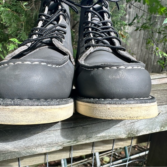 Red Wing Women’s 6 Inch Classic Moc Short Boot in Stone Size 8 - Picture 4 of 11